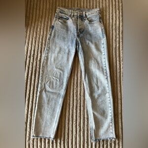 Old navy sky-high straight extra high rise jeans